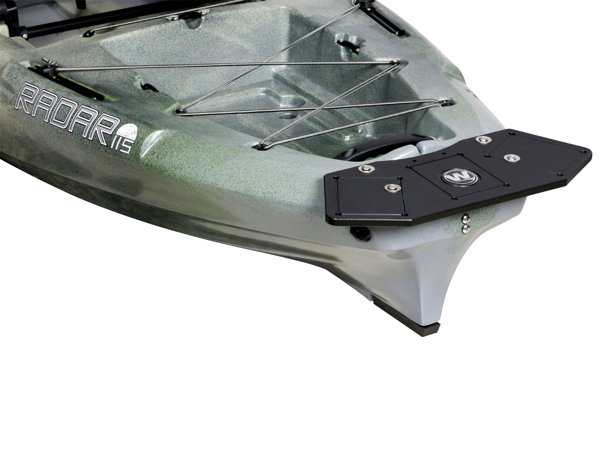 Radar/ATAK 140 Stern Mounting Plate - Gen 2, Wilderness Systems Kayaks