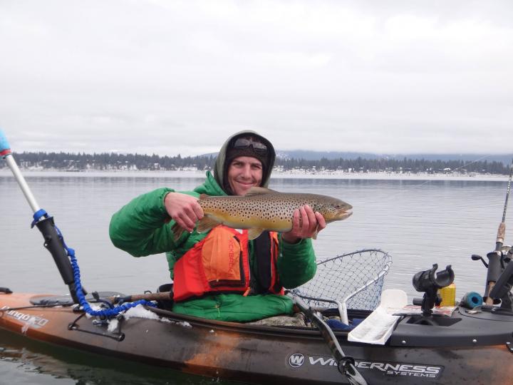 How To Set Up A Kayak For Trolling Trout #troutfishing #fishing